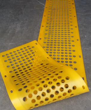 Buy Fine Screening Flip Flop 30mm Thick Polyurethane Screen Panels Mat at wholesale prices