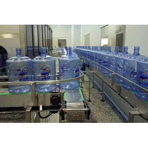 600bph 19L Bottle Water Filling Machine HDPE Bottle 2.2kw