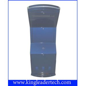 19 inch custom self service kiosk with customizable components like barcode