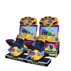 3D Video Arcade Motorcycle Racing Arcade Machine 2 Player CE Certificated
