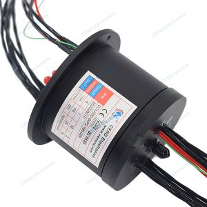 2 Channels RF Rotary Joint combined Electric Power and Signal for Radar