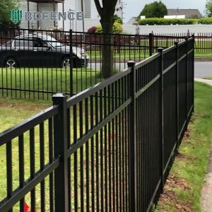 Galvanized Tubular Steel Fence Corrosion-Resistant