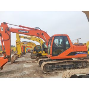 China                  Used Doosan Crawler Excavator Dh150LC-7, Secondhand Origin Korea Hydraulic Track Digger Doosan Dh150LC-7 on Promotion              on sale