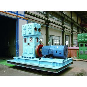 Quality Skid-monunted Compressor Air Separation Plant ZW-3.3/165 ZW-57/30 Vertical ,two row,four stage casting steel blue colour for sale