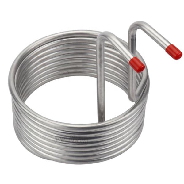 Buy Heat Transfer Tube Double Coil 400Kw Air Conditioner Heat Exchanger at wholesale prices