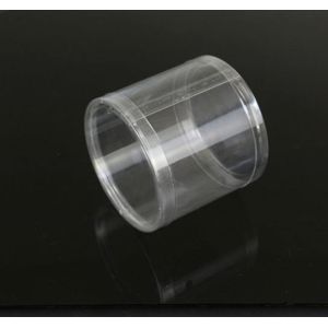 Clear Cylinder Tube Plastic Containers Pvc Cylinder Tube With Lid