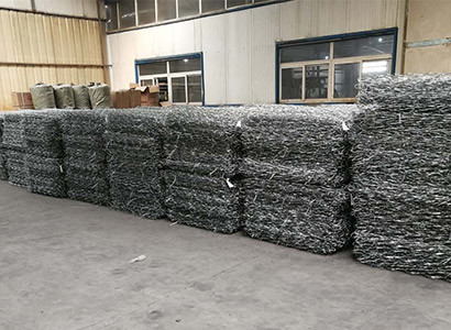 Hexagonal Shape Gabion Wire Mesh Baskets 6*8 Cm Retaining Wall River Slope