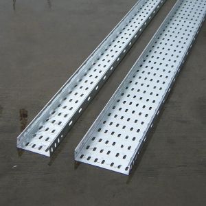 Rectangular Galvanized Perforated Cable Tray High Load Capacity