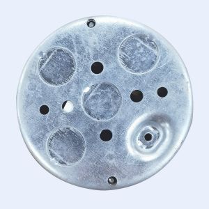 Prefabrication Conduit Junction Box 1.20mm With Screw 2X4 Inch