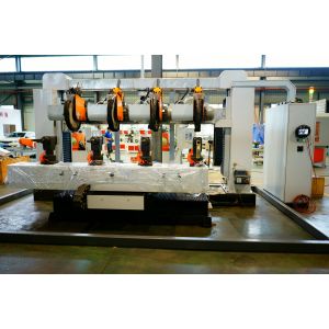 Four Stations Brass Sanitary Ware Parts Surface Industrial Polishing Machine