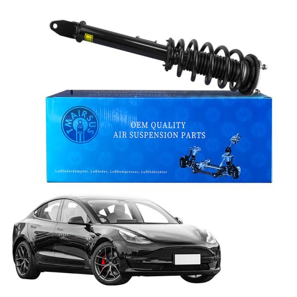 Buy Tesla Air Suspension Strut Assembly for Model 3 Model Y Front Left Front Right Shock Coil Spring Kit at wholesale prices
