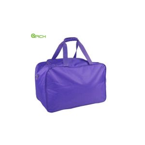 600D Polyester Duffle Bag with One Front Pocket and Padlock