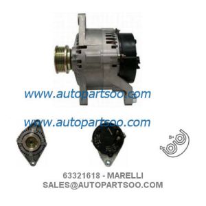 LRA103 LRA106 - MARELLI Alternator 12V 43A Alternadores