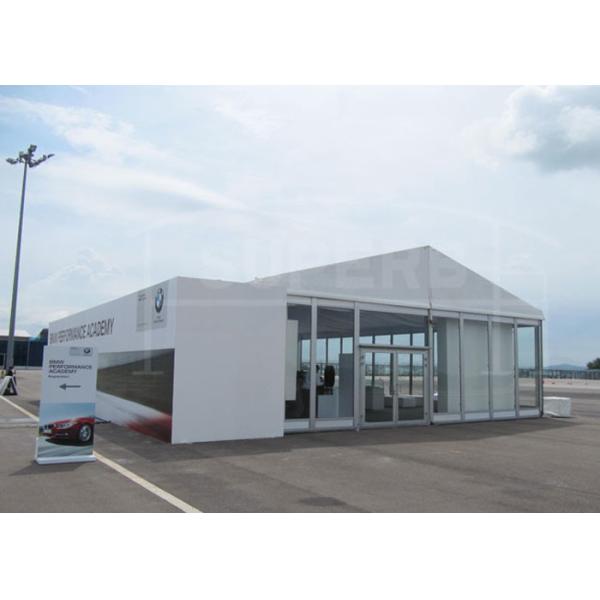 A Frame Aluminum 20x50m Outdoor Exhibition Tents With Glass Wall