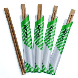 Disposable Korean Bamboo Chopsticks Sample Free Chopsticks，Carbonized bamboo