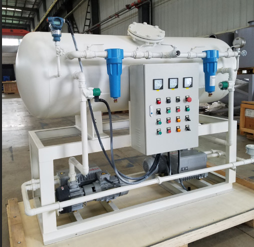 Buy Roots Rotary Vane Vacuum Pump Set Two Stage 150L/S Suction Capacity at wholesale prices