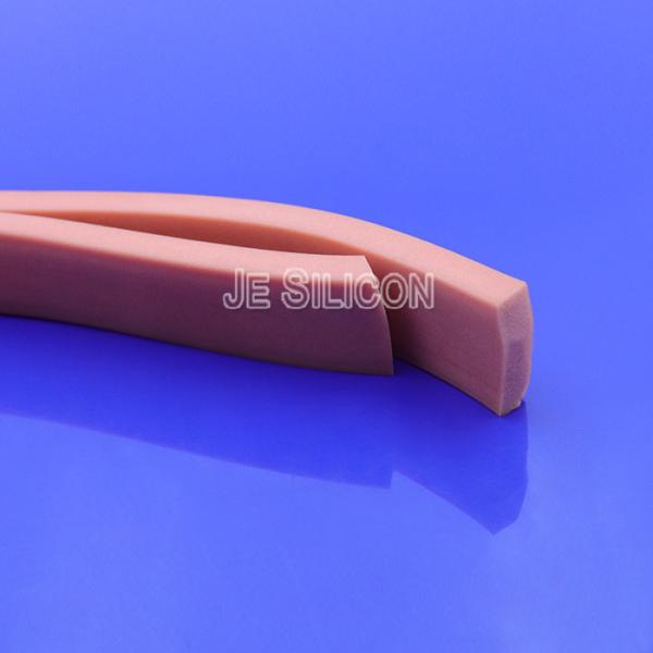 Buy Square Self Adhesive LFGB Silicone Sponge Rubber Strips at wholesale prices