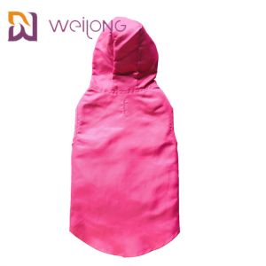 Large Waterproof Dog Coat With Hood Customizable Velcro Opening