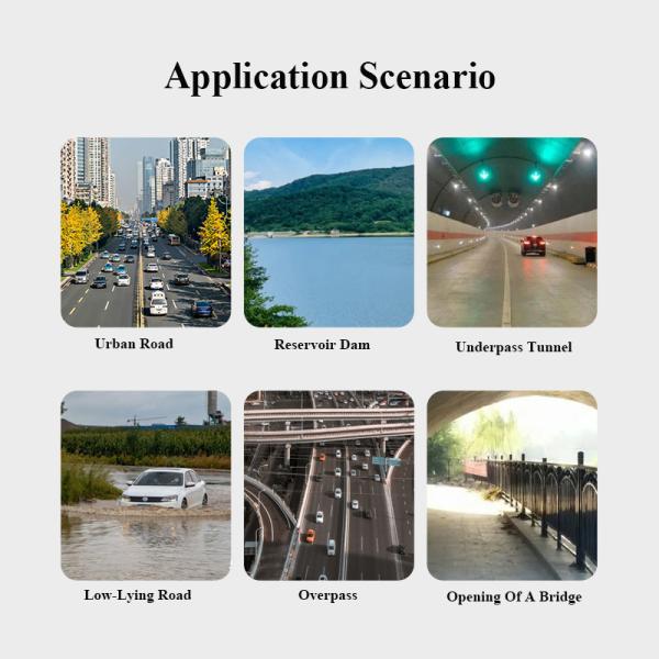 IP68 Rated Underground Waterlogging Detector for Solar Powered Water Level Monitoring