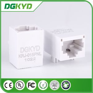 single port 10/100 BASE unshielded Ethernet RJ45 Connector with transformer ,