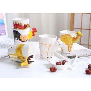 9cmx11cm 3D Ceramic Mugs