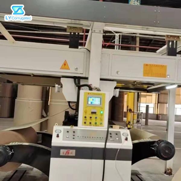 Magnetic Powder Brake Automatic Plant For Corrugated Boxes 150m/Min