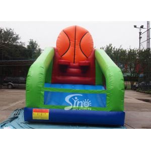 Commercial outdoor N indoor inflatable basketball shooting sport for kids N