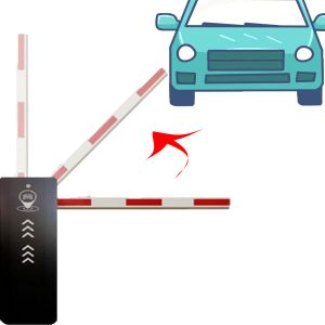 Brushless Motor Barrier Gate with Collision Avoidance Turnstile Function