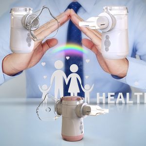 Fine Particles Portable Mesh Nebulizer DC 5V USB Power Consumption 1.5W