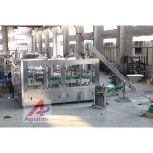 10000BPH 4KW Glass Bottle Filling Machine SUS316 Stainless Steels
