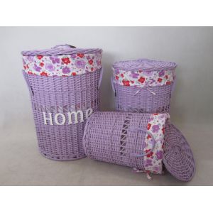 Quality wicker laundry basket for sale