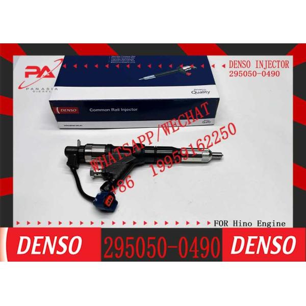 Brand-New diesel Fuel common rail injector 295050-0490 295050-0491 295050-0492 23670-E0220 for HINO Heavy Truck E13C Eng