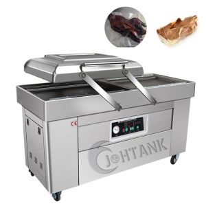 Plastic Food Container Double Chamber Vacuum Packing Machine