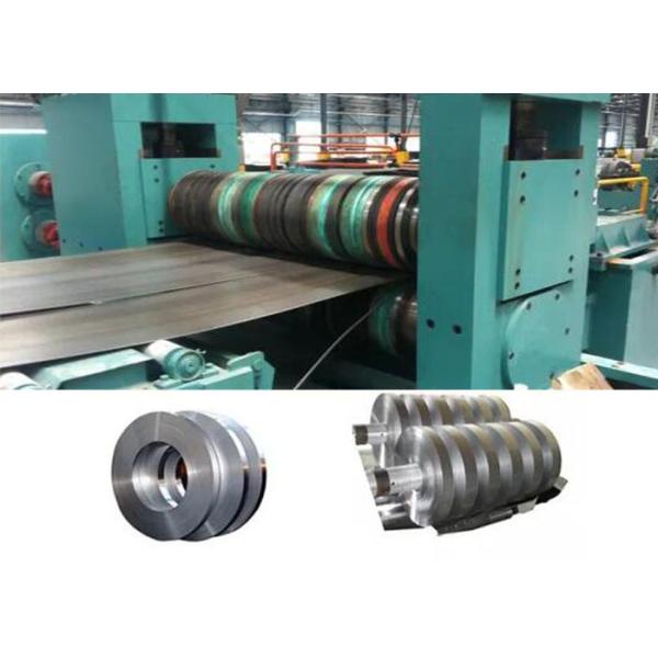 Colored Steel Coil Slitting Line Thickness 0.3 - 3mm 100 M Every Minute