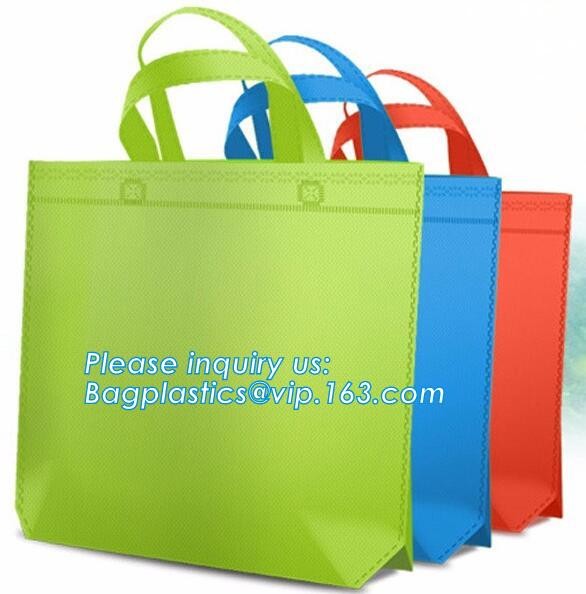 Wholesale online promotional laminated non woven bag with Top Quality, promotional silk screen nonwoven bag spunbond bag