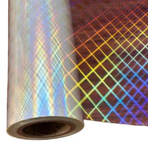 Soft Hardness Transparent Holographic Film For Small Grid Packaging