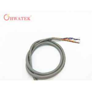 Solid / Stranded Electrical Flexible Multi Conductor Shielded Cable UL21099