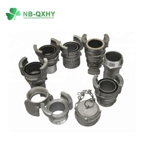 Aluminum Camlock Layflat Hose Coupling with PP Camlock Type C Brass Fittings