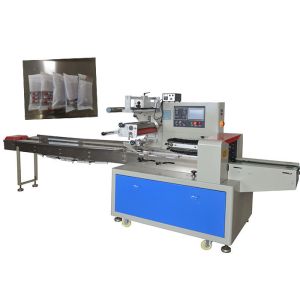 Steel Flow Packing Machine , Medical Packaging Machine Beautiful Tablet Package