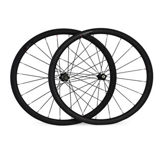 Buy Super light strong Carbon China 700C 38mm wheels clincher with 100% hand bulit road bike at wholesale prices
