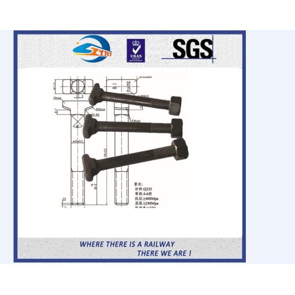 Buy DIN AREMA GB standard GI nuts and bolt on rails / rail fasteners at wholesale prices