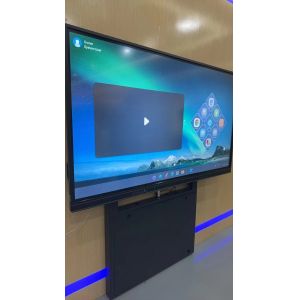 Adjustable Height Interactive Whiteboard Stand For Floor/Wall Mounting Smart Tv