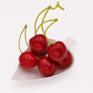 Disposable biodegradable leaf shape mini sugarcane DIY bagasse paper salad plate