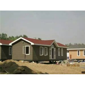 Quality Eco - Friendly External Brown WPC House With High Impact Resistant for sale