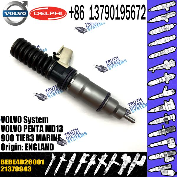 Direct Sale Diesel Fuel Injector 21379943 BEBE4D26001 For VOL PENTA MD13 900 TIER3 MARINE