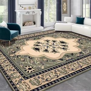 Morocco Wool Spinning Living Room Carpet Rug Bedroom Area Rugs