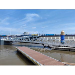 Marine Aluminum Dock Gangways Commercial Floating Docks Pier Ramp