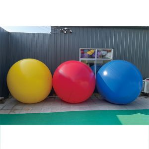 Large Lighted Sphere Balls Inflatable LED Light Helium Balloon for Advertising