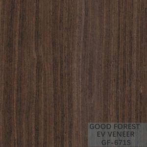 Engineered Wood Veneer Black Walnut Straight Wood Veneer Customized