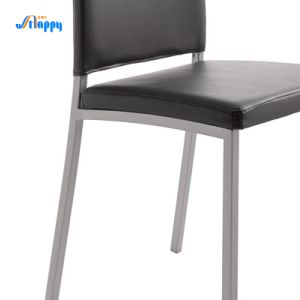 High Wear Resistance Contemporary Dining Chairs With Metal Legs DC-7327